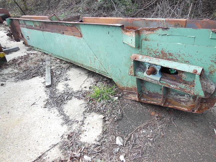 Used drag chain conveyor ~ 10′ long