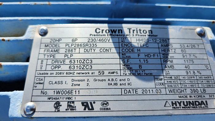 Used 40 HP Eurodrive Gearbox 29:1