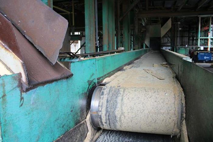 Used Flat Belt Conveyor 45' x 26"