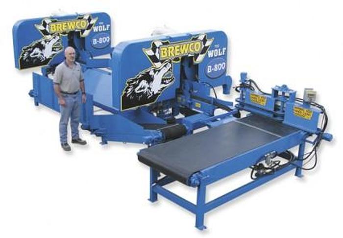 Used BREWCO B-800 2 Head Resaw
