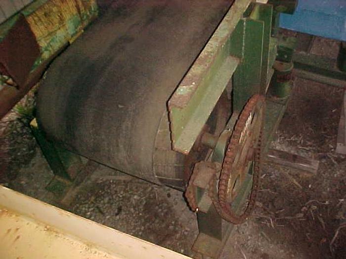 Used MDI TWA 2000 Whole Log Metal Detector with conveyor