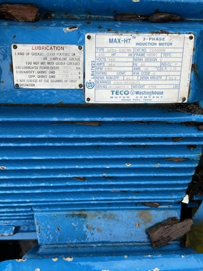 Used WEST SALEM Stationary Pallet Grinding System