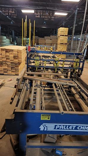 Used Pallet Chief IV Automatic Pallet Nailer