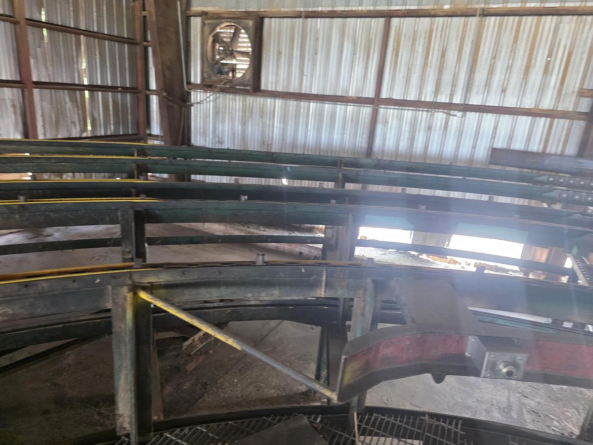 Used Curved Chain Deck - 5 strand x 90 degrees
