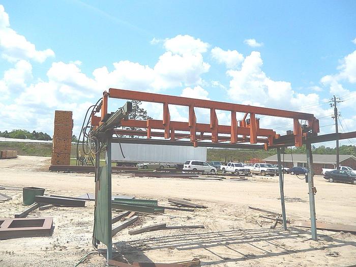 Used Lunden Green Lumber Stacker