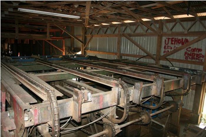 Used HE Wilson Trimmer/ Sorter Line with Stacker