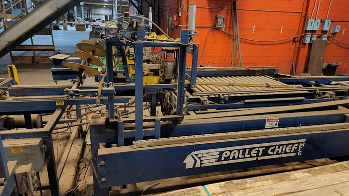 Used Pallet Chief IV Automatic Pallet Nailer