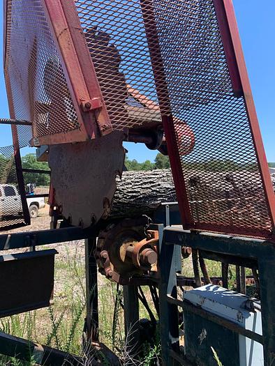 Used MORGAN Small Log Cutoff Saw...Pending Sale