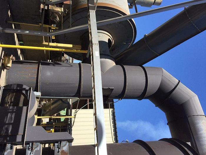 Used 12’x48′ Drum Dryer with burner