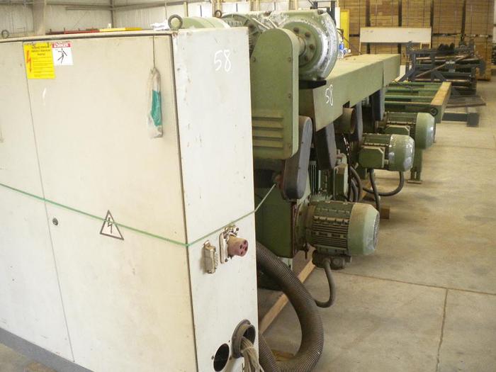 Used WEINIG Jointed Feed Through Moulder – 6 head