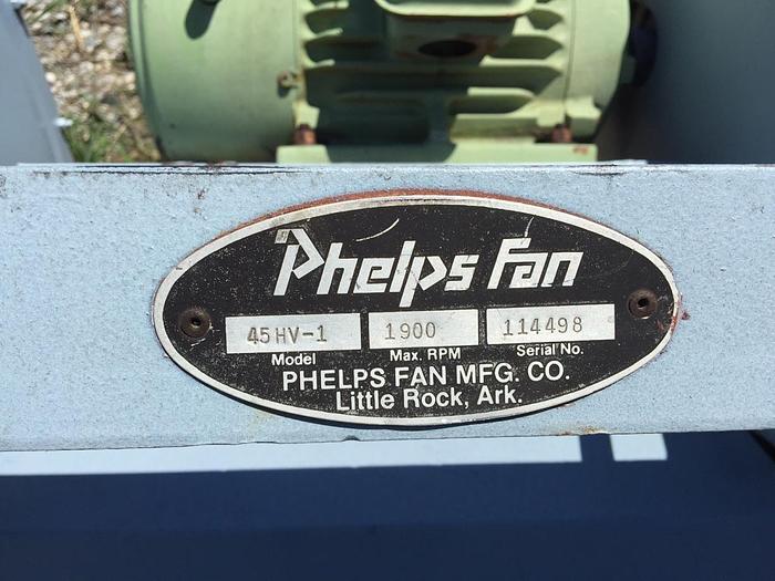 Used PHELPS 20 HP Blower