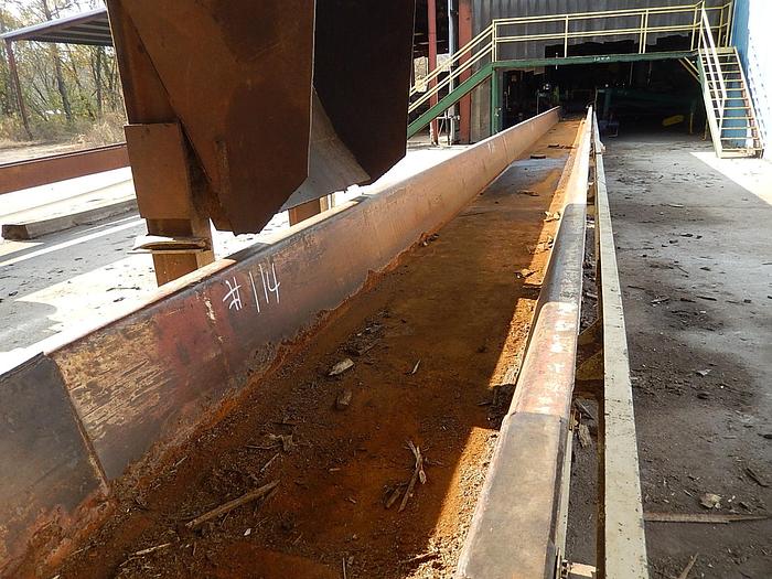 Used EDEM 64′ long x 24″ wide heavy duty vibrating conveyor