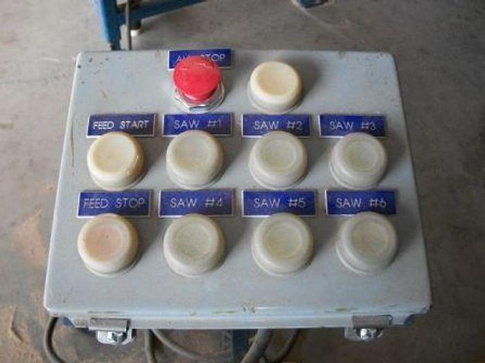 Used 2010 Baker 6 Head Resaw With Return