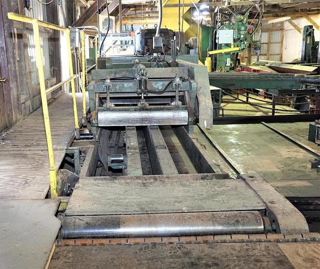 Used CROSBY 4″x42″ 3-saw Edger