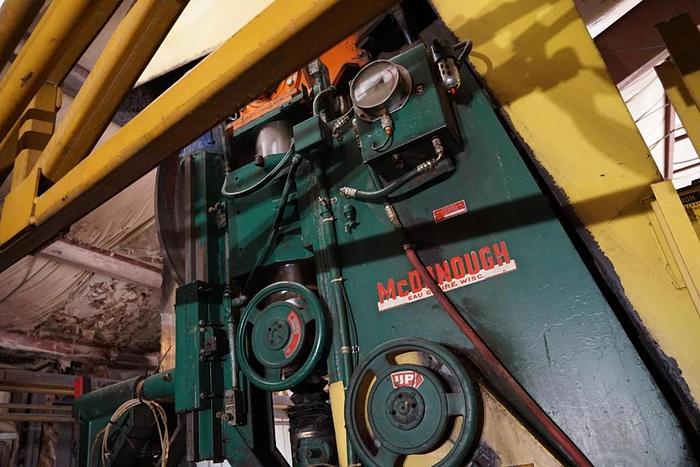 Used 7' McDonough RH Air Strain Band Headrig