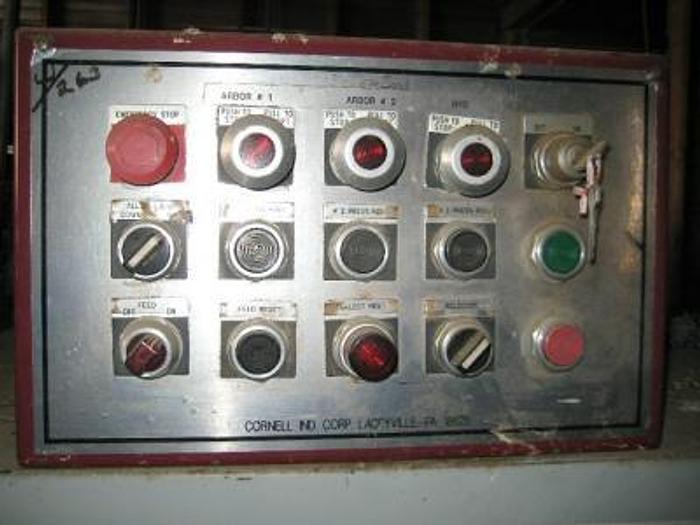 Used CORNELL Double Arbor Gang – 1998