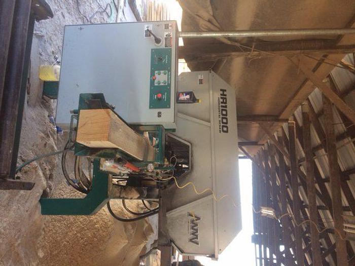Used Wood Mizer HR 1000 4 Head Resaw