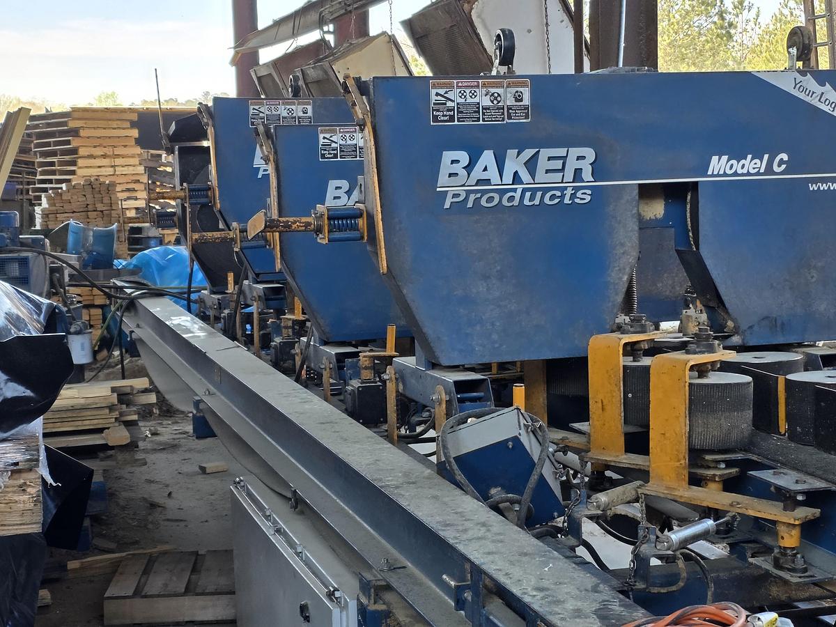 Used BAKER Cant Processing Line