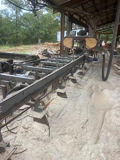 Used WOODMIZER LT 300 Electric Band Sawmill