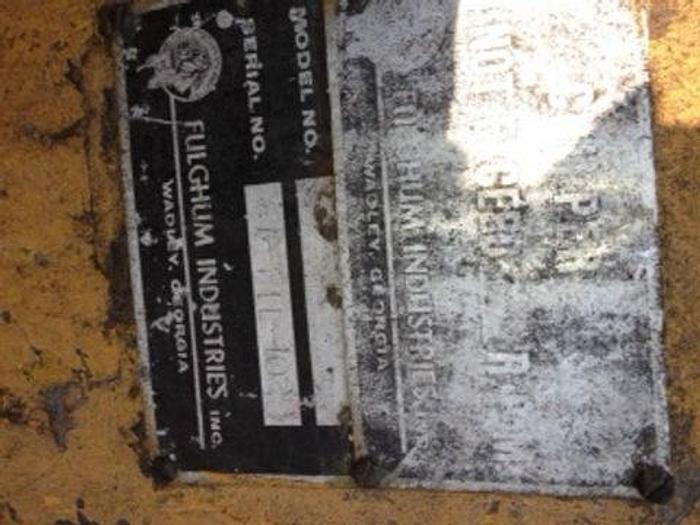 Used 60″ Fulghum 6 Knife Chipper