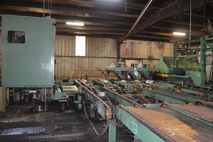 Used CORLEY 4-Saw Board Edger