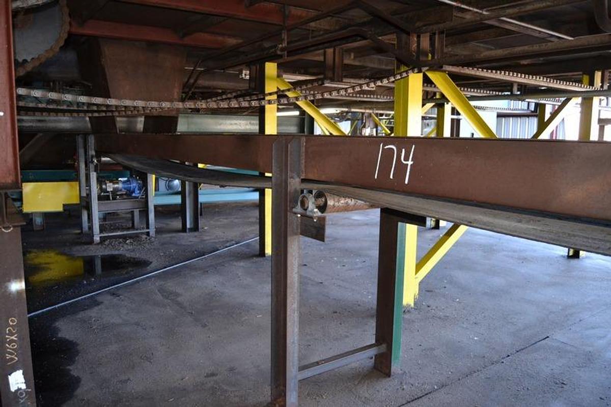 Used Waste Belt Conveyor 24" x 45'