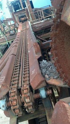 Used log trough conveyor 26′