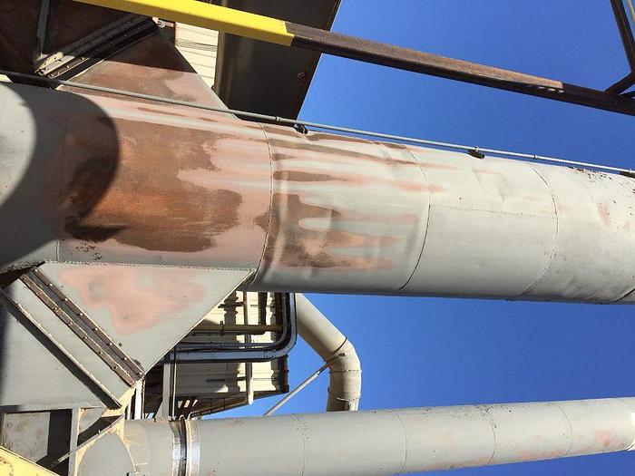 Used 12’x48′ Drum Dryer with burner