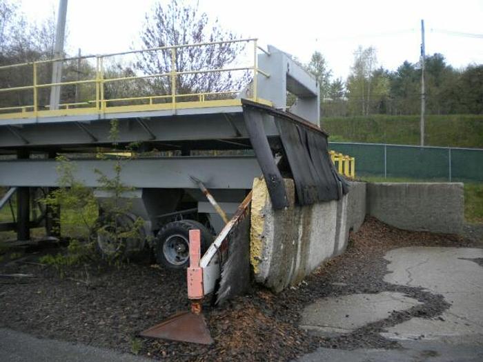 Used Portable trailer dumper