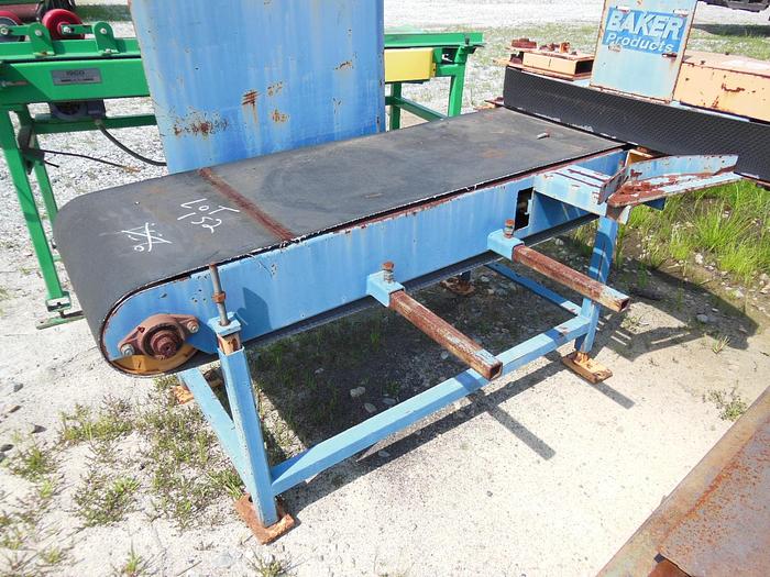 Used 24″ X 6′ LONG FLAT BELT CONVEYOR
