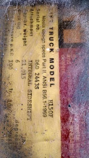 Used Used Hyster 15,000 lb Forklift