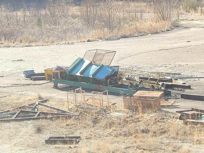 Used FULGHUM 87′ x 36″ Wide Concave Belt Conveyor.