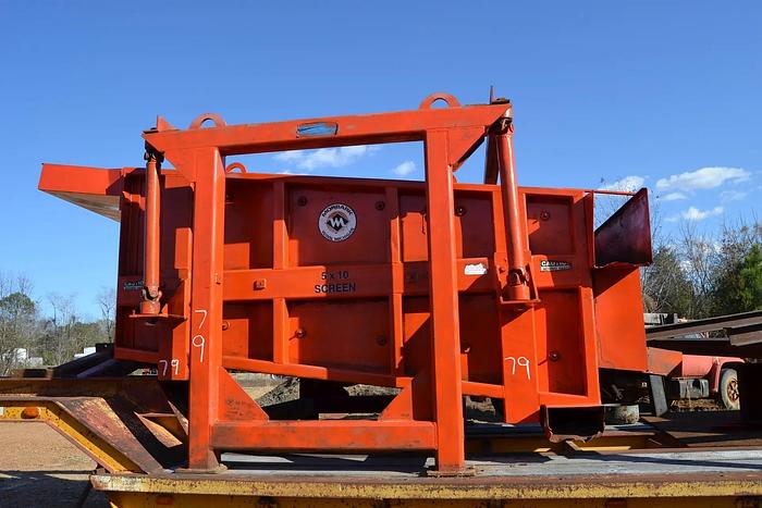 Used Morbark 5x10 High Volume Chip Screen
