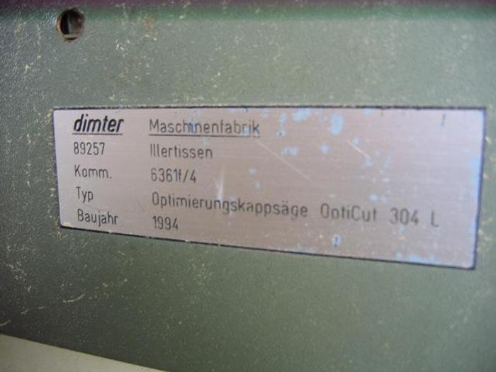 Used Dimter Optimized Cut off Saw