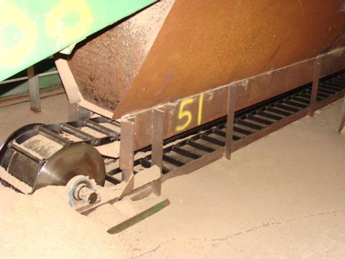 Used 117′ Drag Chain Conveyor