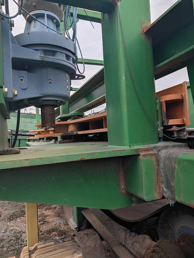 Used Log Belt Conveyor with kicker