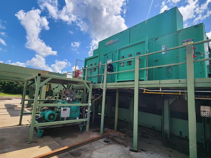 Used 2018 Nicholson 22"A8 Dual Ring (Tandem)Debarker