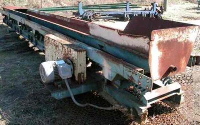 Used Action 34′ x 18″ balanced vibrating conveyor