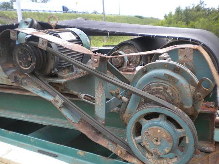 Used 32′ concave belt conveyor