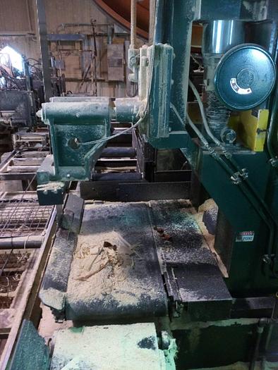 Used McDONOUGH 7′ right hand band headrig.