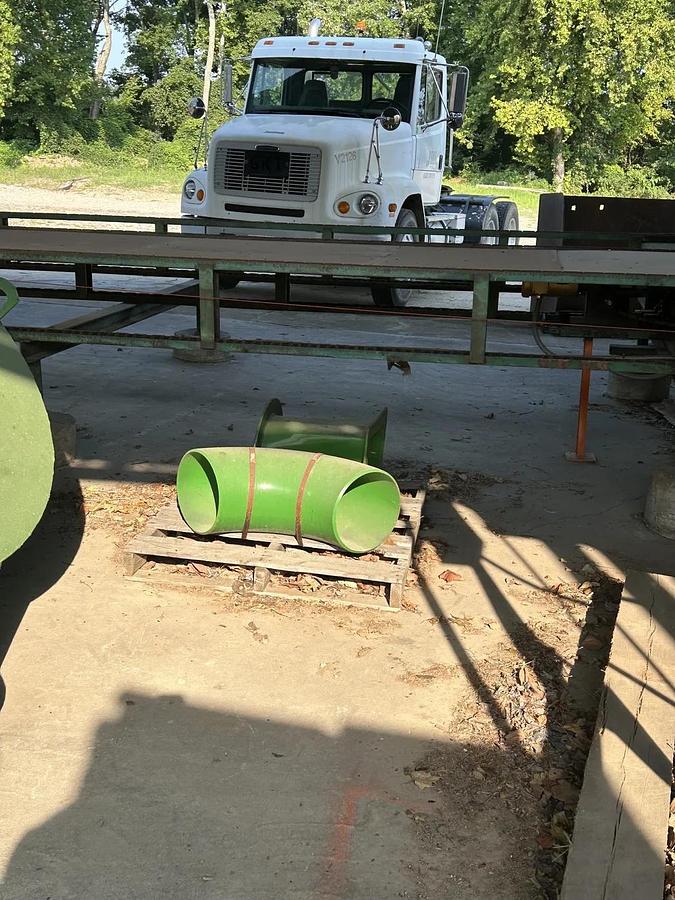 2023 New Precision 58" 6 Knife Chipper, with componits to make chip pack. No Motor