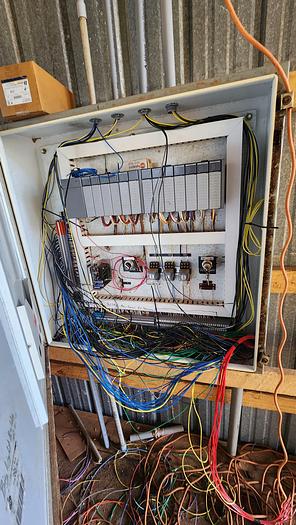 Used Salem 8 x 36 Guided Saw Top Arbor Gang