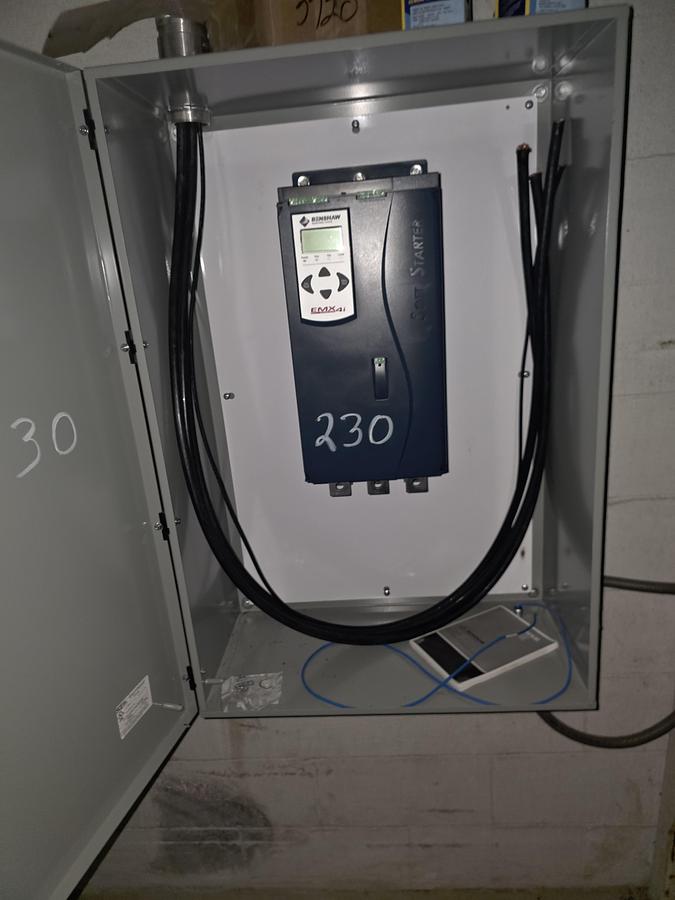 Used Benshaw EMX4i Digital Soft Starter – Approx. 270 HP