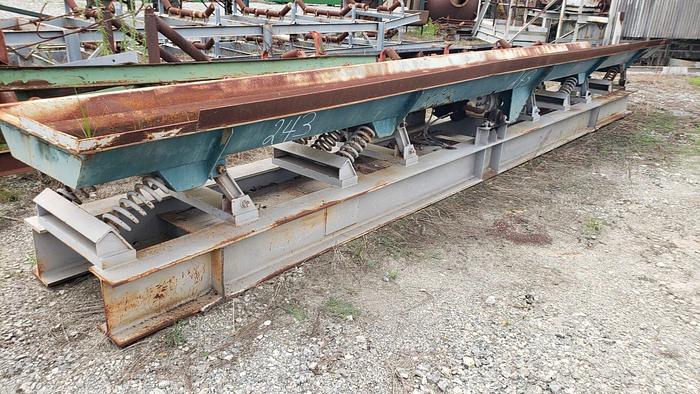 Used ACTION 26′ x 24″ Vibrating Conveyor