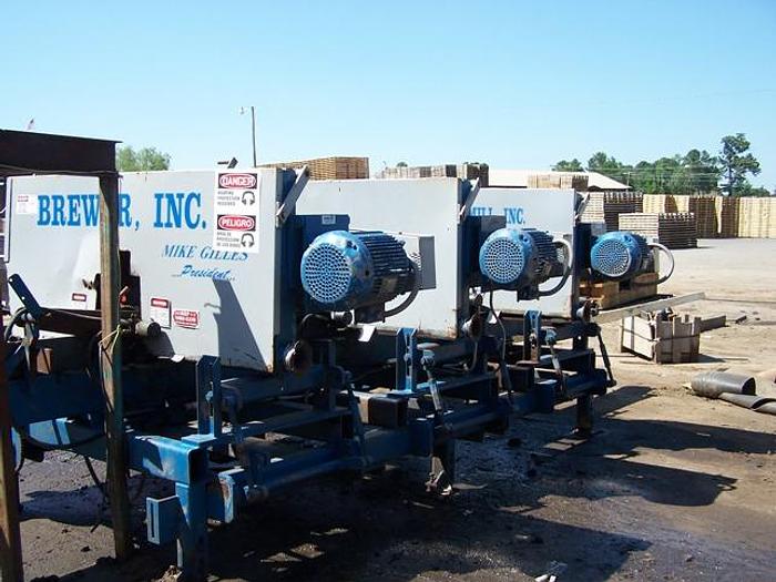 Used Brewer 3 Head Bandsaw w/ Return