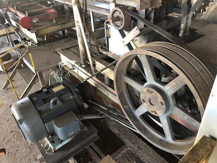 Used Hurdle Sawmill 2 head block
