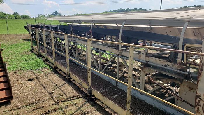 Used 53′ x 24″ Concave Belt Conveyor