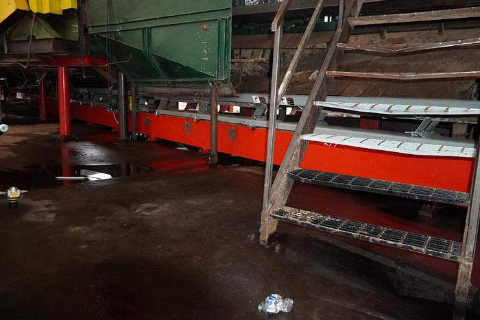 Used Webster Low Profile 50' Vibrating Conveyor