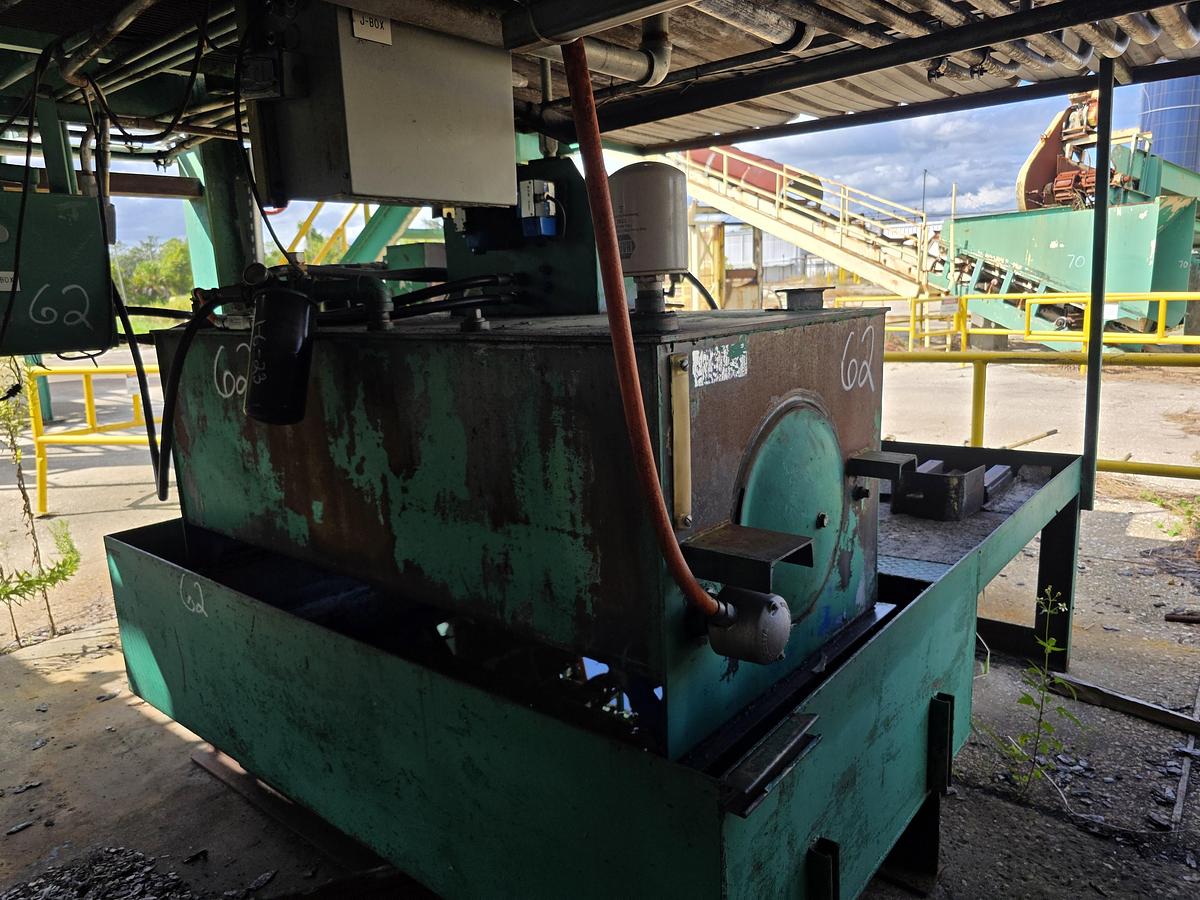 Used FORANO Floating Infeed for Ring Debarker