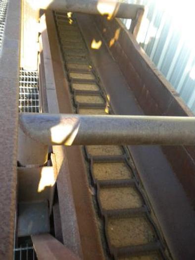 Used 50′ Log trough chain conveyor